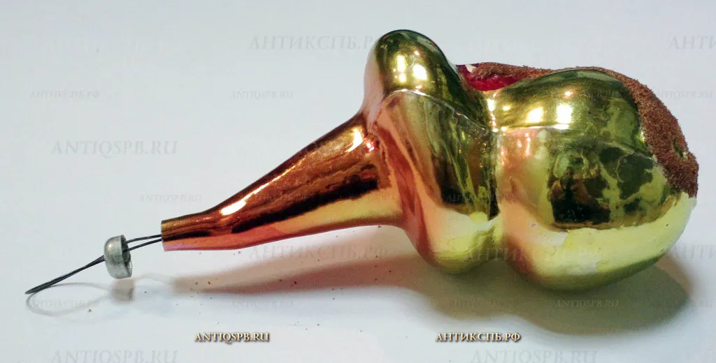 Елочная игрушка стеклянная "Черномор". СССР. №19359.2